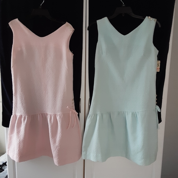 2 Dresses with a drop waist and zipper on the back. - Picture 6 of 8